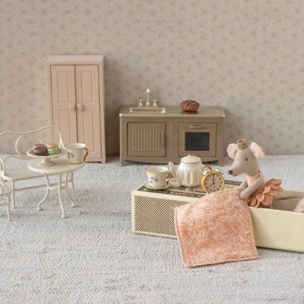 Café set, Mouse, Small - Off white