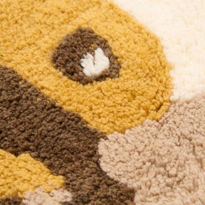 Vloerkleed konijn Beige