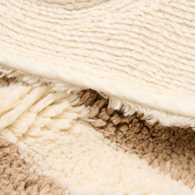 Vloerkleed konijn Beige