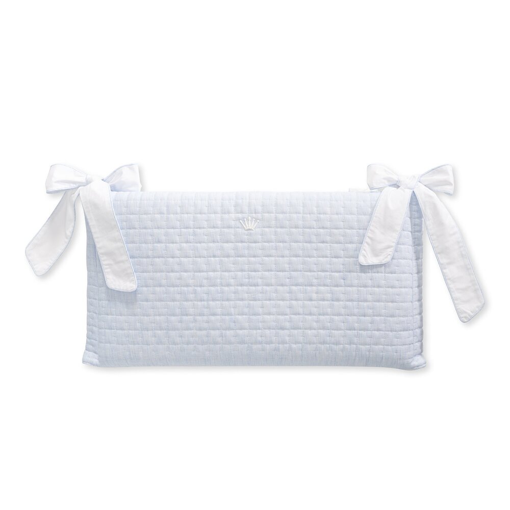 Bedomrander RIPLEY LINEN BLUE Celeste
