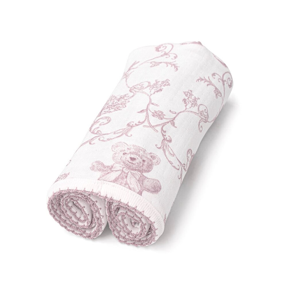 gift set doudou/muslin cloth White/pink