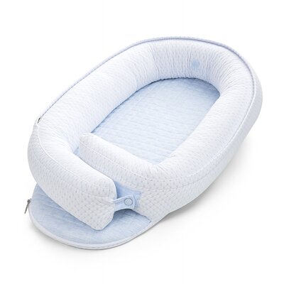 coccon nest coccon LINEN BLUE White/celeste coccon nest coccon LINEN BLUE White/celeste
