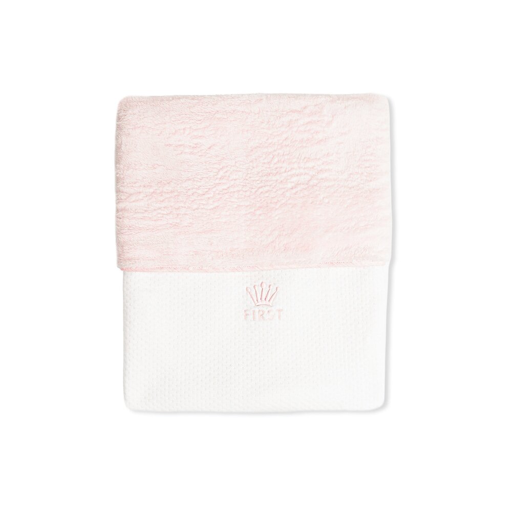 Deken LIO LINEN PINK White/pink Deken LIO LINEN PINK White/pink