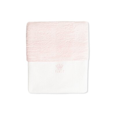 Deken LIO LINEN PINK White/pink