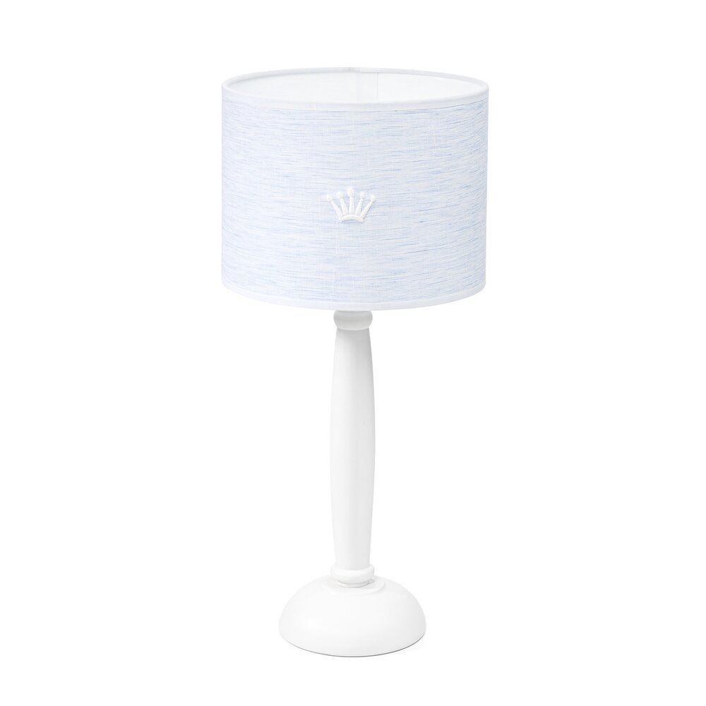 table lampshade MELBOURNE LINEN BLUE Celeste