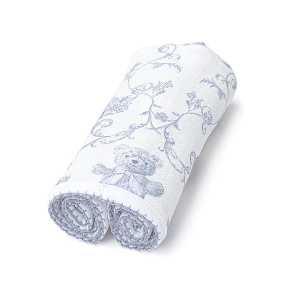 Gift set doudou/muslin cloth White/celeste Gift set doudou/muslin cloth White/celeste