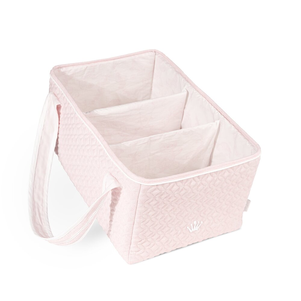 organizer portable DAMIAN LINEN PINK Pink organizer portable DAMIAN LINEN PINK Pink