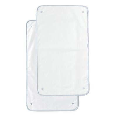 changing pad extra towels ALIXIS LINEN BLUE White/celeste changing pad extra towels ALIXIS LINEN BLUE White/celeste