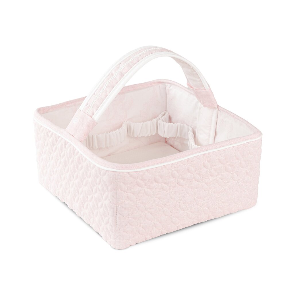 organizer portable DAPHNE LINEN PINK Pink