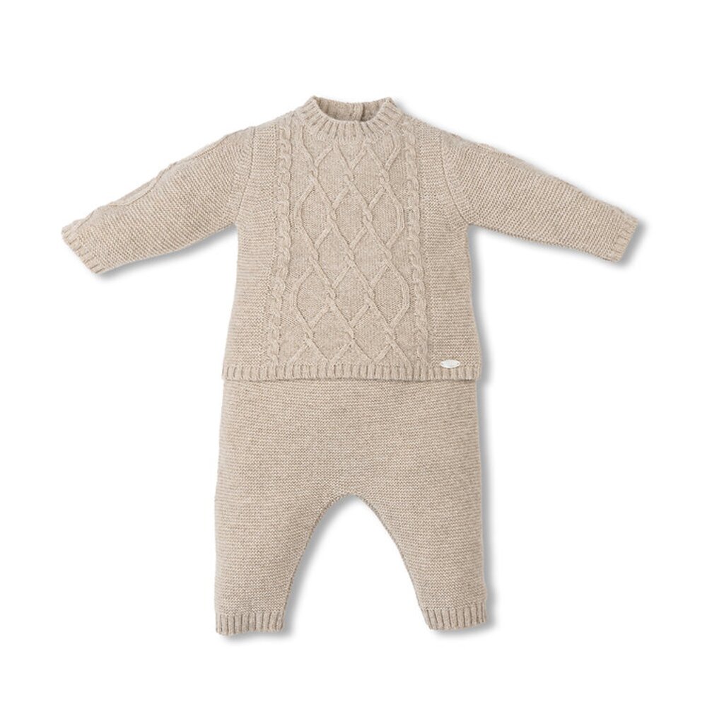 Set knitwear FIRST®Cashmere collection Beige