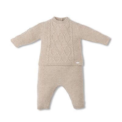 Set knitwear FIRST®Cashmere collection Beige