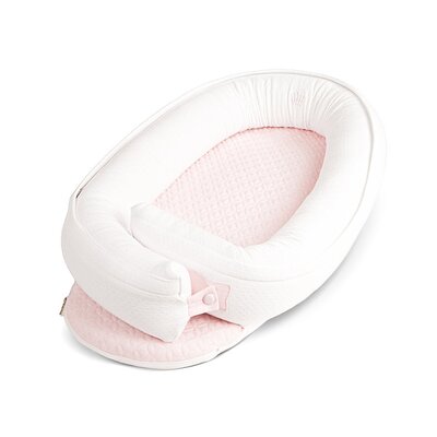 coccon nest coccon LINEN PINK White/pink