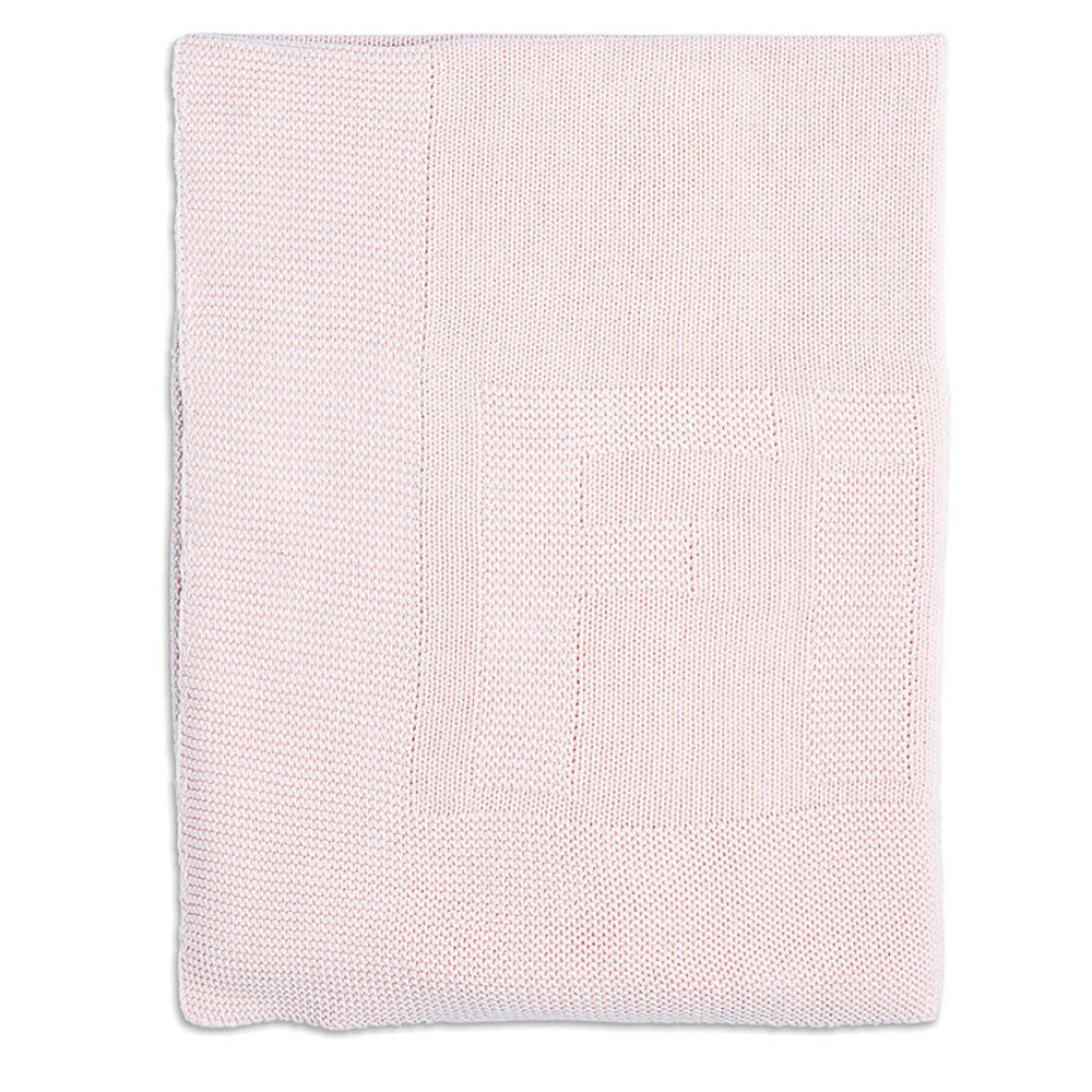 Dekentje gebreid LIAM 75x100 cm Crystal pink Dekentje gebreid LIAM 75x100 cm Crystal pink