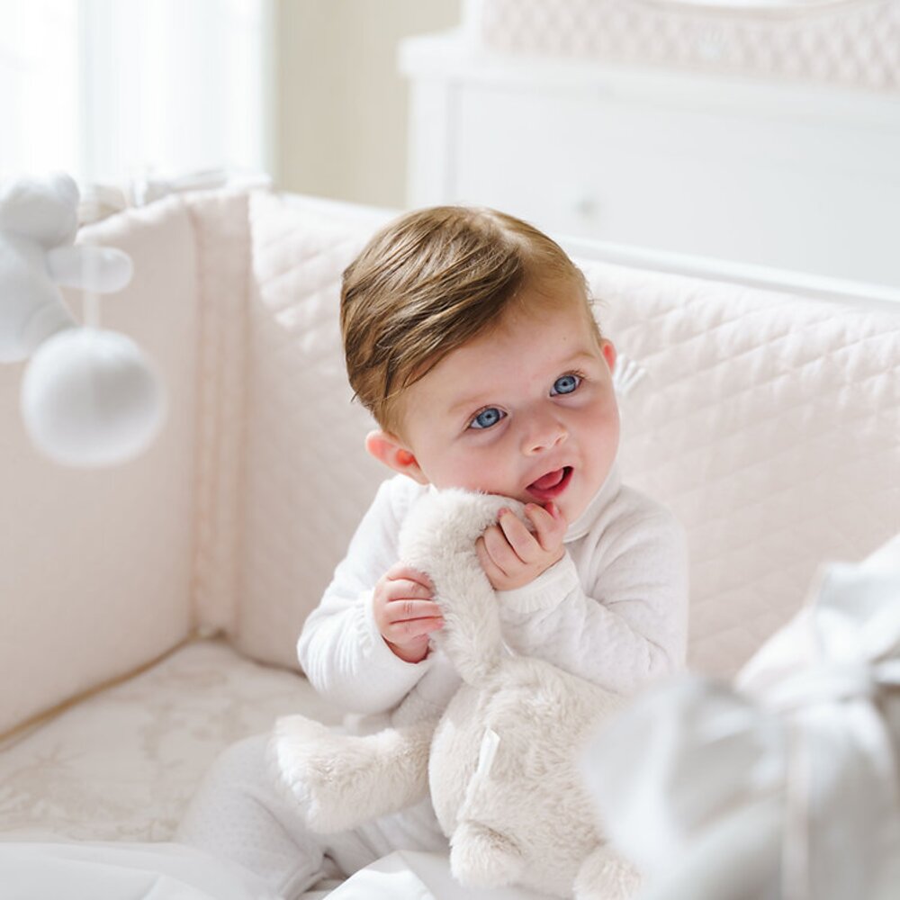 bumper for cot RIPLEY SILENT SANDS Beige bumper for cot RIPLEY SILENT SANDS Beige
