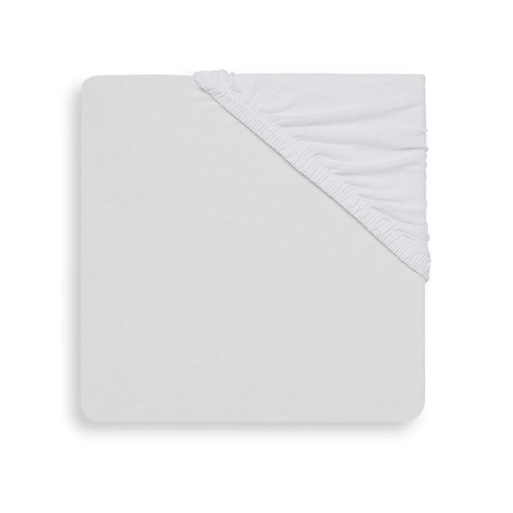 Hoeslaken Jersey 40/50x80/90cm White