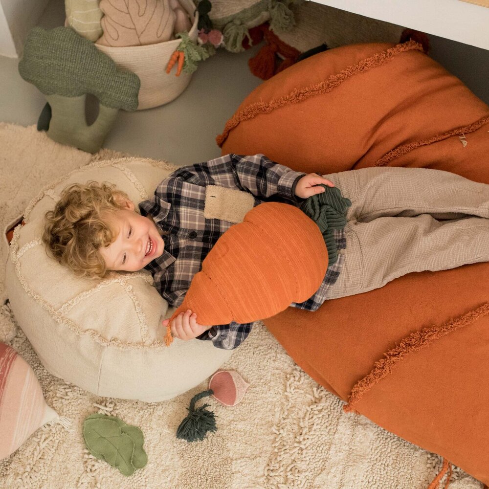 Bean bag Cathy the Carrot - 100 x 55 cm Oranje