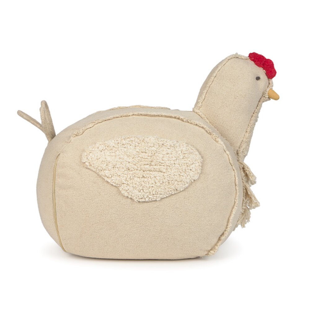 Pouf Chicken - 60 x 40 x 44 cm Natural Pouf Chicken - 60 x 40 x 44 cm Natural