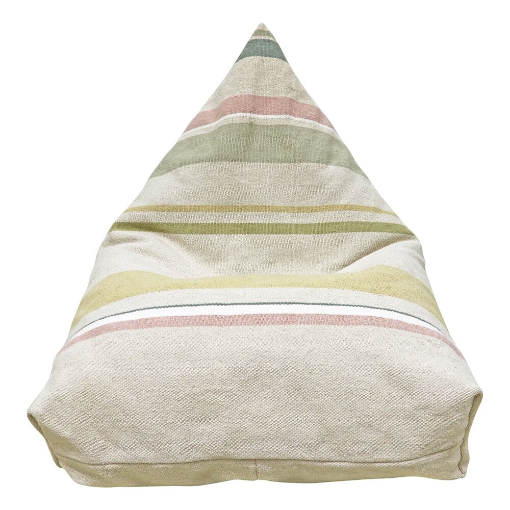 Pouf Cleo multi stripe - 55 x 85 x 55 cm Multicolor Pouf Cleo multi stripe - 55 x 85 x 55 cm Multicolor