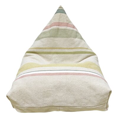 Pouf Cleo multi stripe - 55 x 85 x 55 cm Multicolor Pouf Cleo multi stripe - 55 x 85 x 55 cm Multicolor
