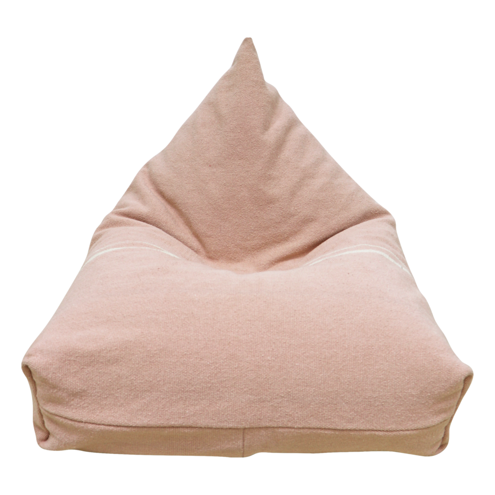 Pouf Cleo Vintage Nude - 55 x 85 x 55 cm Pink Pouf Cleo Vintage Nude - 55 x 85 x 55 cm Pink