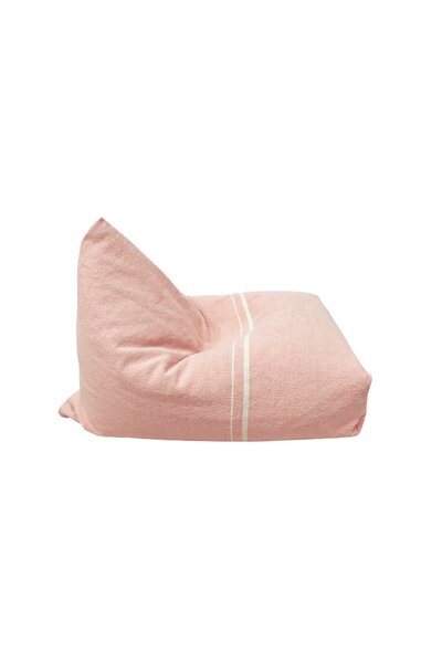 Pouf Cleo Vintage Nude - 55 x 85 x 55 cm Pink Pouf Cleo Vintage Nude - 55 x 85 x 55 cm Pink