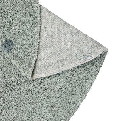 Wasbaar tapijt Round Dot Blue Sage - Ø 140 cm Blue Wasbaar tapijt Round Dot Blue Sage - Ø 140 cm Blue