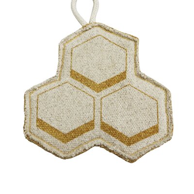 Play rug Pollination - 90 x 130 cm Natural, Honey Play rug Pollination - 90 x 130 cm Natural, Honey