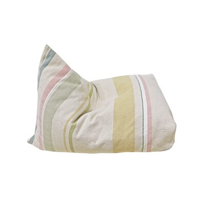 Pouf Cleo multi stripe - 55 x 85 x 55 cm Multicolor Pouf Cleo multi stripe - 55 x 85 x 55 cm Multicolor