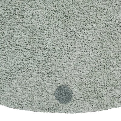 Wasbaar tapijt Round Dot Blue Sage - Ø 140 cm Blue Wasbaar tapijt Round Dot Blue Sage - Ø 140 cm Blue
