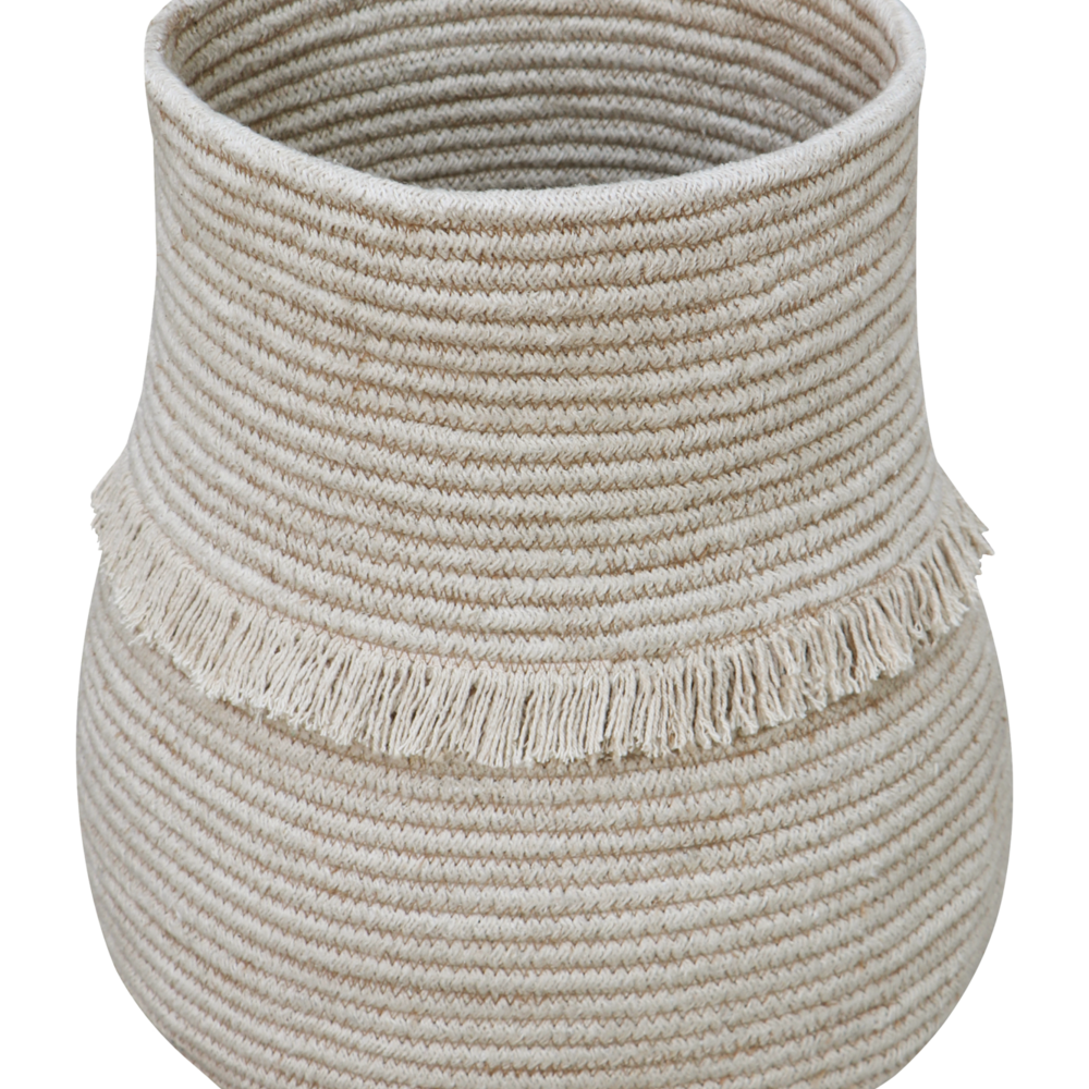 Mand Giant Mushroom Mand : 45 x Ø 40 cm | Cushion: Natural 