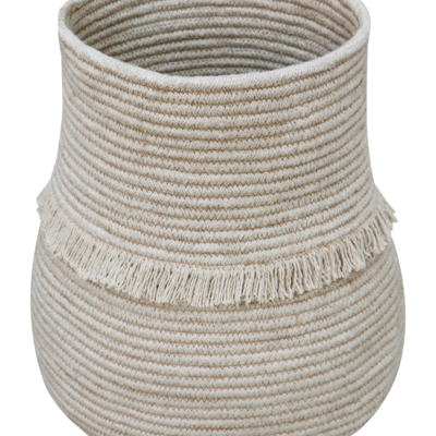 Mand Giant Mushroom Mand : 45 x Ø 40 cm | Cushion: Natural 