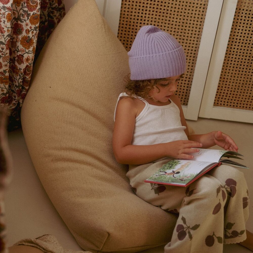 Pouf Cleo Light Honey - 55 x 85 x 55 cm Honey Pouf Cleo Light Honey - 55 x 85 x 55 cm Honey