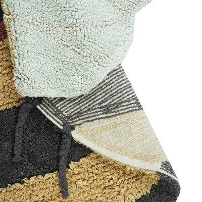 Wasbaar tapijt Bee - 115 x 150 cm Honey, Black Wasbaar tapijt Bee - 115 x 150 cm Honey, Black