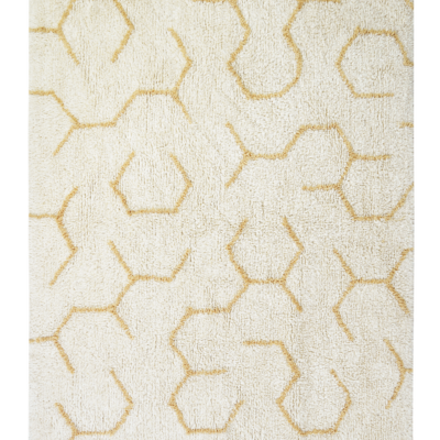 Play rug Pollination - 90 x 130 cm Natural, Honey Play rug Pollination - 90 x 130 cm Natural, Honey