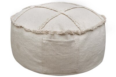 Pouffe Tic-Tac-Toe - 50 x 50 x 20 cm Natural, Multicolor Pouffe Tic-Tac-Toe - 50 x 50 x 20 cm Natural, Multicolor