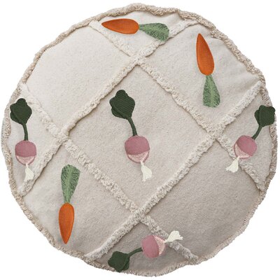 Pouffe Tic-Tac-Toe - 50 x 50 x 20 cm Natural, Multicolor Pouffe Tic-Tac-Toe - 50 x 50 x 20 cm Natural, Multicolor