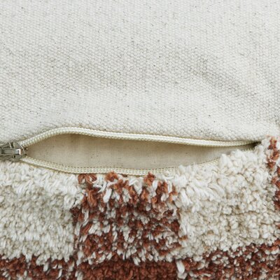 Poef Vichy Toffee - 20 x 40 x 40 cm Brown Poef Vichy Toffee - 20 x 40 x 40 cm Brown