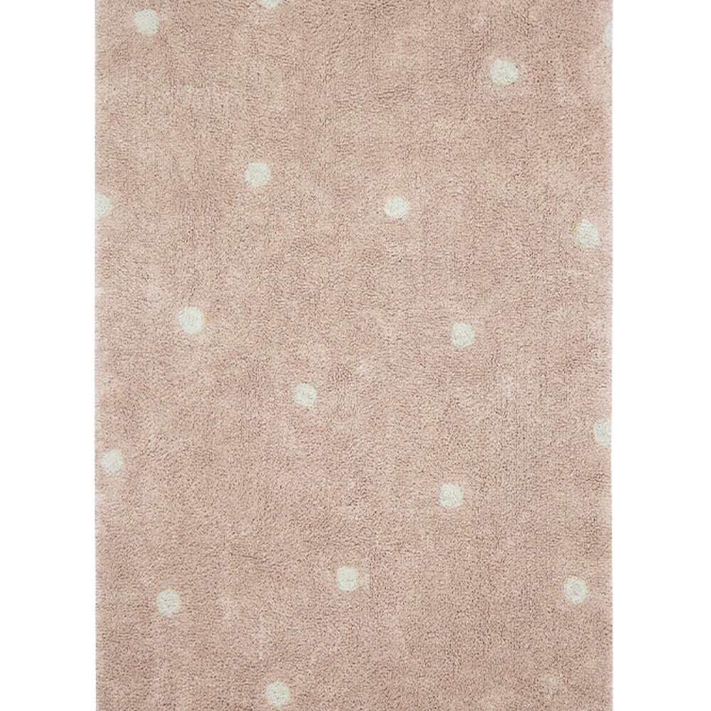 Wasbaar tapijt Mini Dot Rose - 100 x 150 cm Wasbaar tapijt Mini Dot Rose - 100 x 150 cm