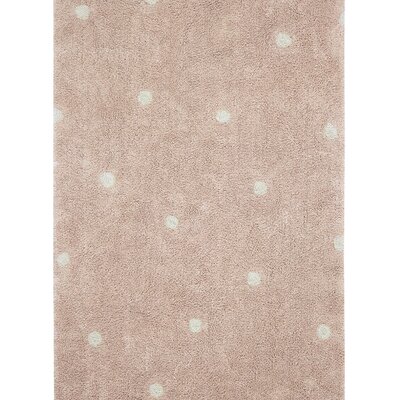 Wasbaar tapijt Mini Dot Rose - 100 x 150 cm Wasbaar tapijt Mini Dot Rose - 100 x 150 cm