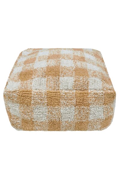 Poef Vichy Honey - 20 x 40 x 40 cm Honey Poef Vichy Honey - 20 x 40 x 40 cm Honey