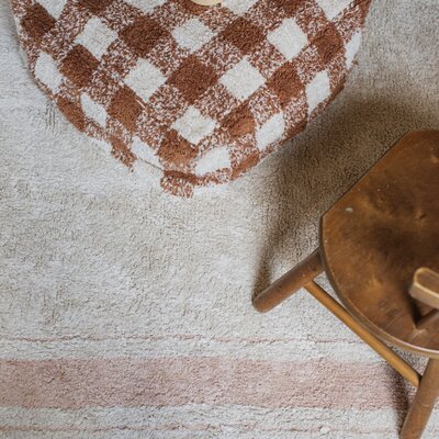 Poef Vichy Toffee - 20 x 40 x 40 cm Brown Poef Vichy Toffee - 20 x 40 x 40 cm Brown