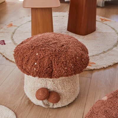 Paddenstoel poef - 35 x Ø 45 cm Toffee Paddenstoel poef - 35 x Ø 45 cm Toffee