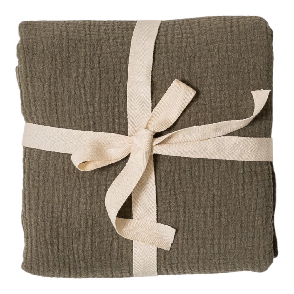 Tetradoek 120x120 cm Olive green Tetradoek 120x120 cm Olive green