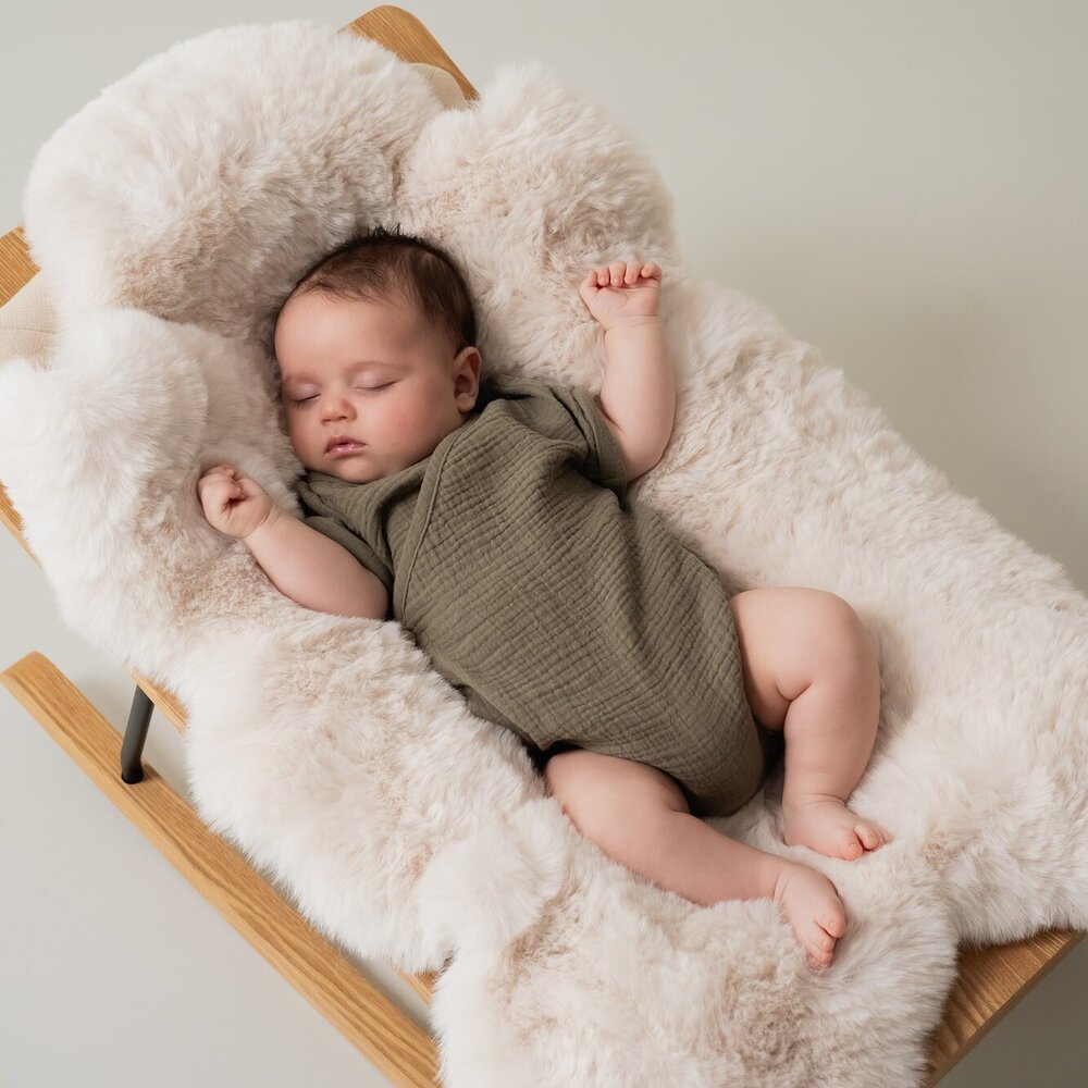 Romper Muselin Olive green Romper Muselin Olive green