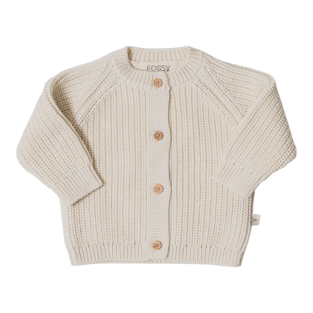 Lumy gilet gebreid Off white Lumy gilet gebreid Off white