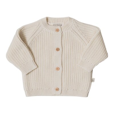 Lumy gilet gebreid Off white Lumy gilet gebreid Off white
