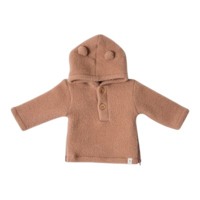 Babyjasje met zijritsen - Easy Zip - Novy Jacket Wool Old pink Babyjasje met zijritsen - Easy Zip - Novy Jacket Wool Old pink