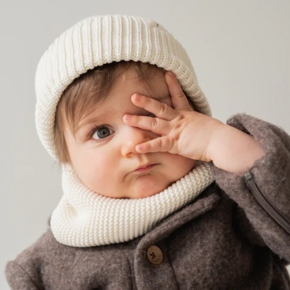 Leny onesie wool Dark brown Leny onesie wool Dark brown