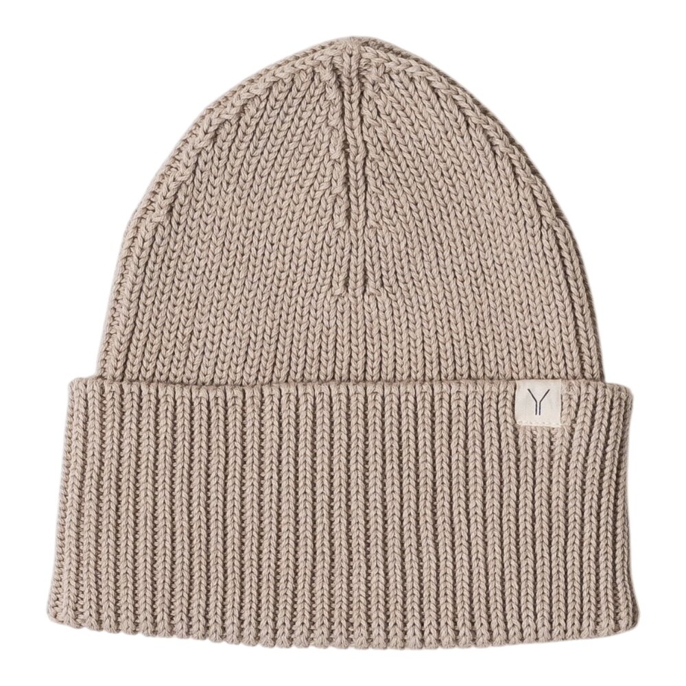 Beanie Knitted Beige Beanie Knitted Beige