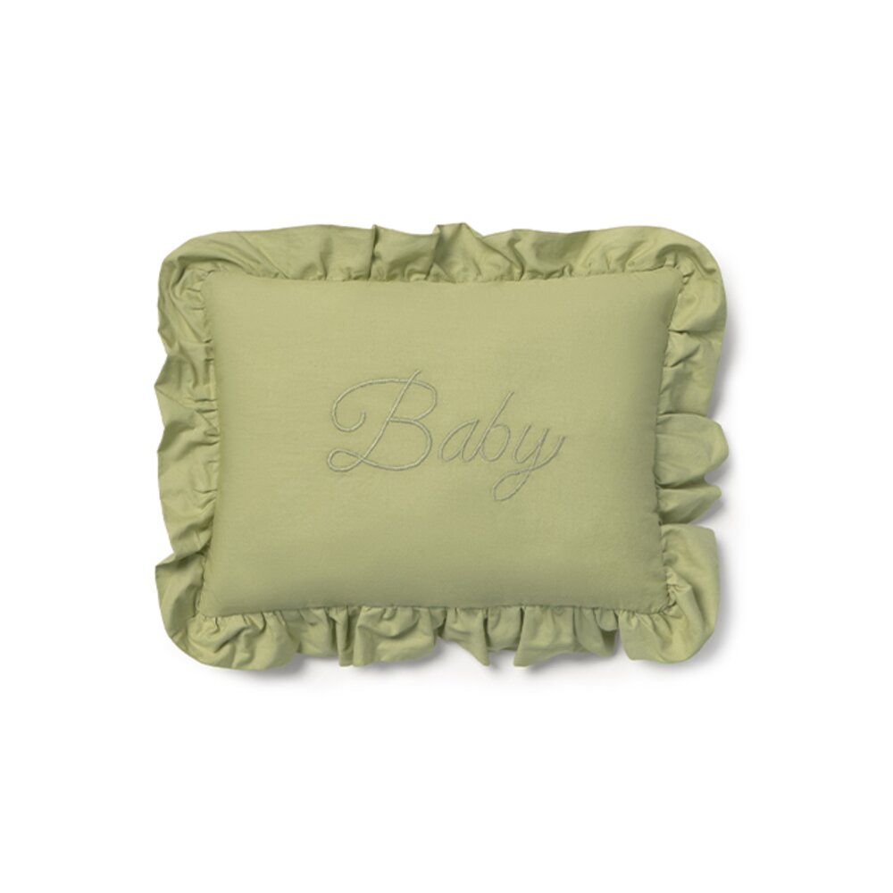 Baby Kussen Matcha 32 x 22 cms Green Baby Kussen Matcha 32 x 22 cms Green